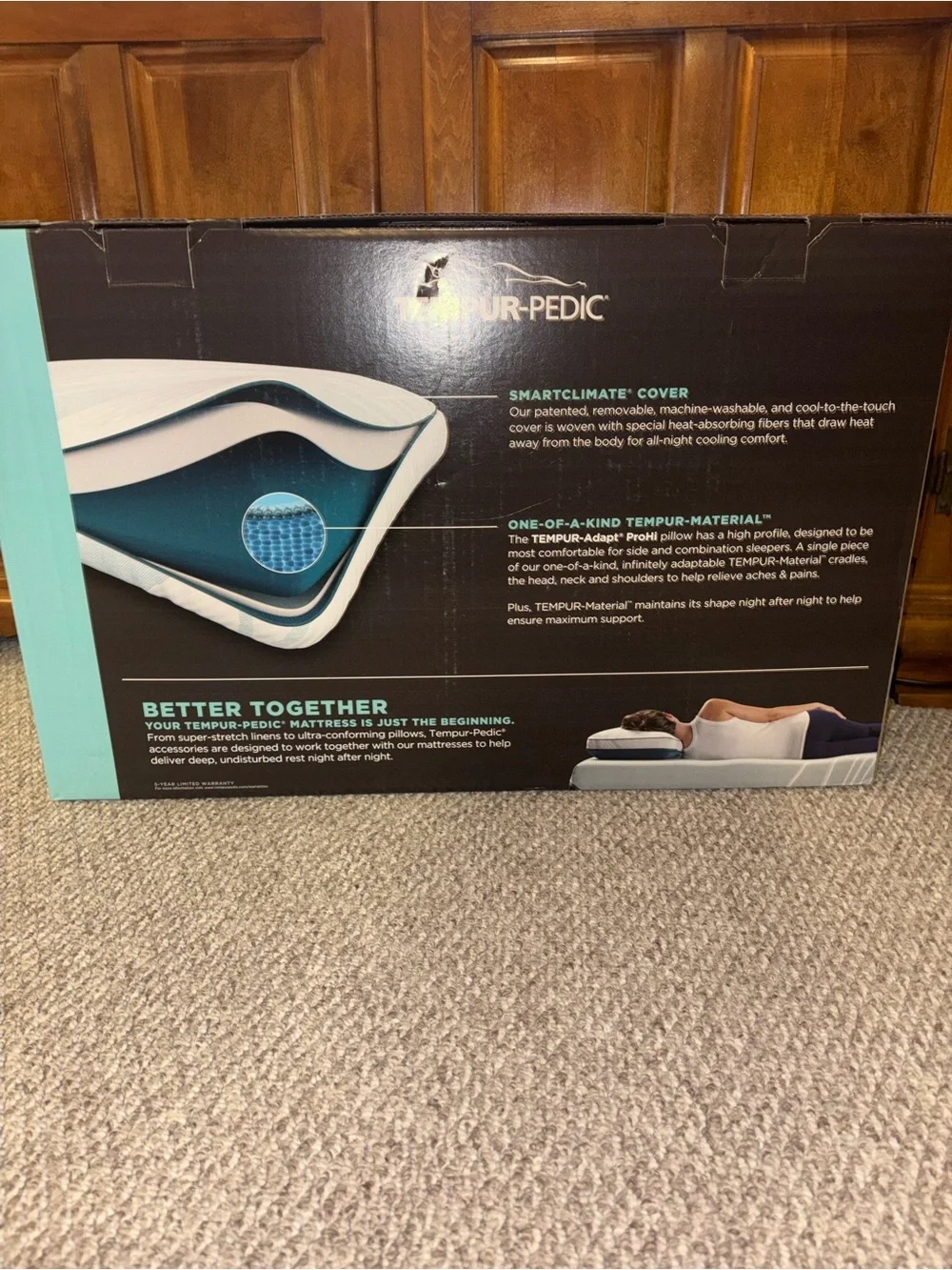 TEMPUR-PEDIC ADAPT ProHi Pillow